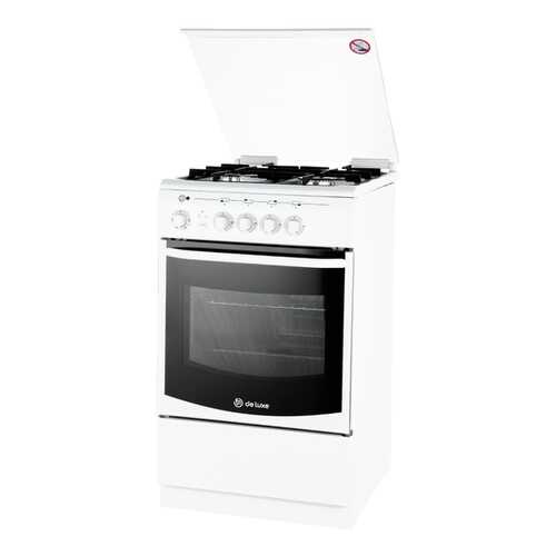 Комбинированная плита DeLuxe 5040.33 гкр White в Корпорация Центр