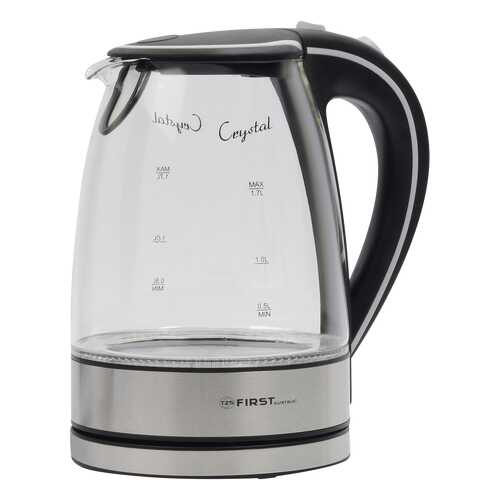 Чайник электрический First FA-5406-2 BA Black/Silver в Корпорация Центр
