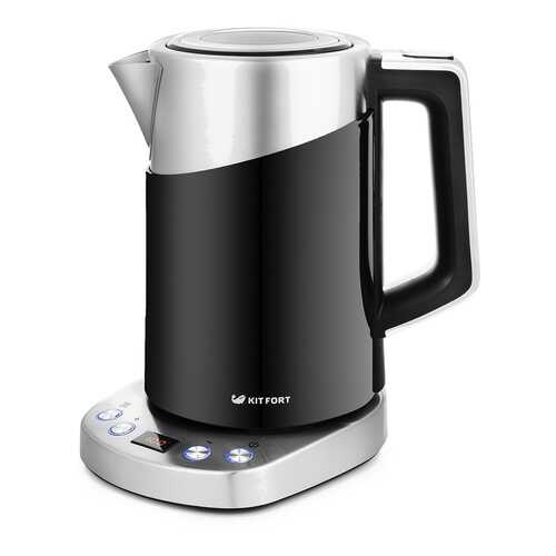 Чайник электрический Kitfort КТ-660-2 Silver/Black в Корпорация Центр
