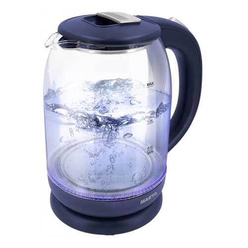 Чайник электрический Marta MT-1096 Blue/Silver в Корпорация Центр