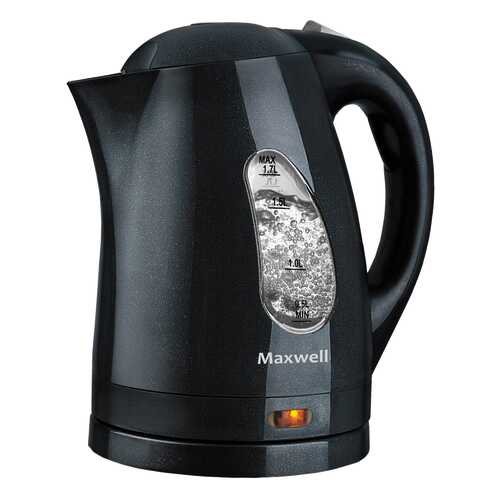 Чайник электрический Maxwell MW-1014GY Black в Корпорация Центр