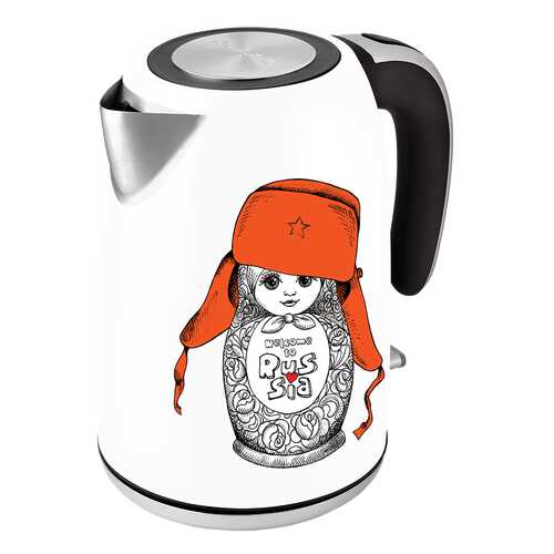 Чайник электрический Polaris PWK 1815CA White/Black в Корпорация Центр