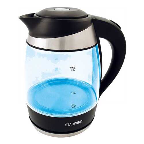 Чайник электрический StarWind SKG2218 Black/Blue в Корпорация Центр