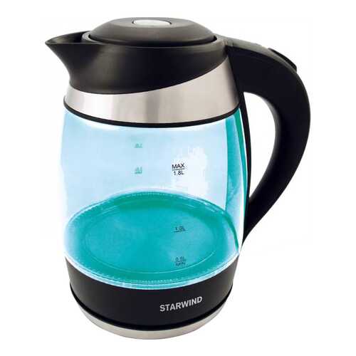 Чайник электрический StarWind SKG2219 Black/Blue в Корпорация Центр