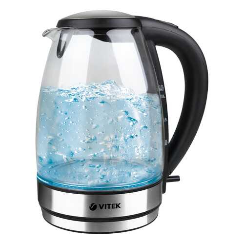 Чайник электрический Vitek VT-7046 Black/Silver в Корпорация Центр