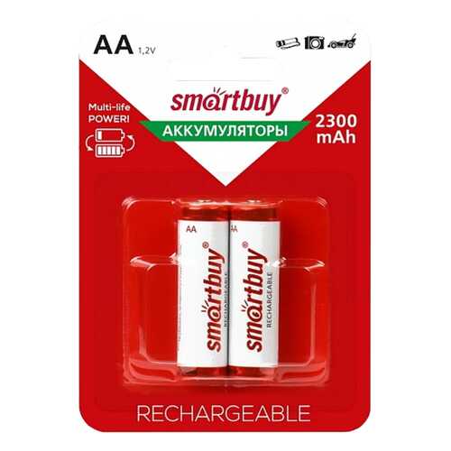 Аккумуляторная батарея SmartBuy SBBR-2A02BL2300 2 шт в Корпорация Центр