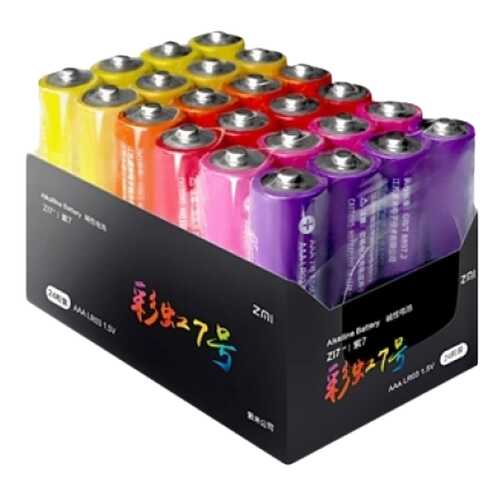 Батарейка Xiaomi ZMi Rainbow I5 AA 24 шт в Корпорация Центр