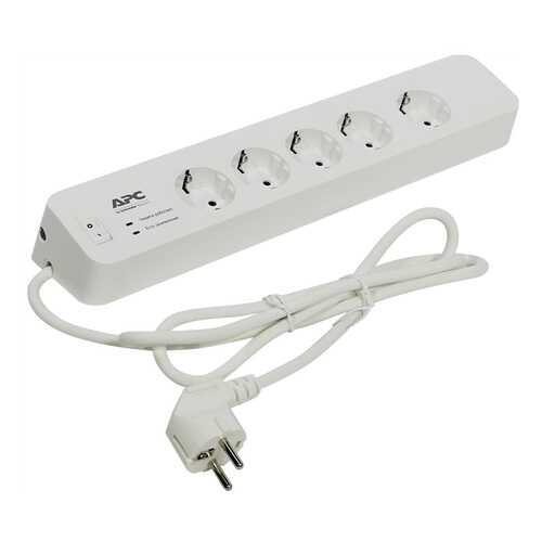 Сетевой фильтр APC PM5V-RS-5-1,83, 5 розеток, 1,83 м, White в Корпорация Центр