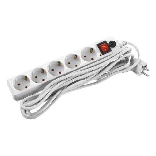 Сетевой фильтр STAYER Master 55066-3, 5 розеток, 5 м, White в Корпорация Центр