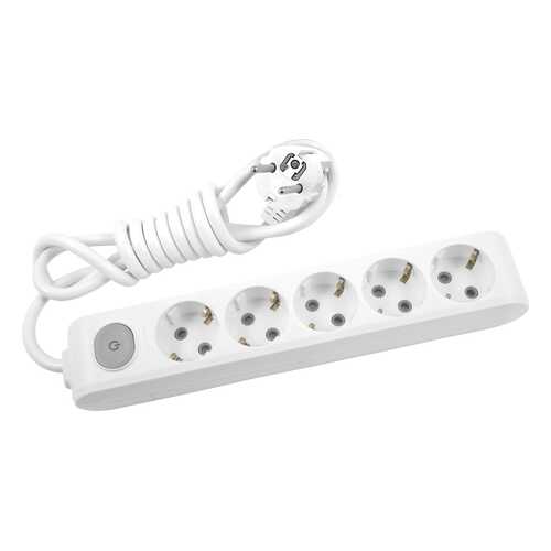 Удлинитель Panasonic X-TENDIA WLTA04552WH-RU, 5 розеток, 5 м, White в Корпорация Центр
