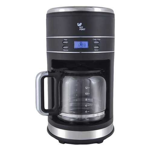 Кофеварка капельного типа Kitfort КТ-704-2 Black в Корпорация Центр