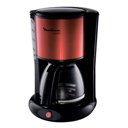 Кофеварка капельного типа Moulinex Subito Red/Black в Корпорация Центр