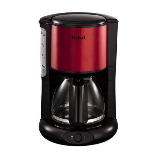 Кофеварка капельного типа Tefal Confidence CM361E Red/Black в Корпорация Центр