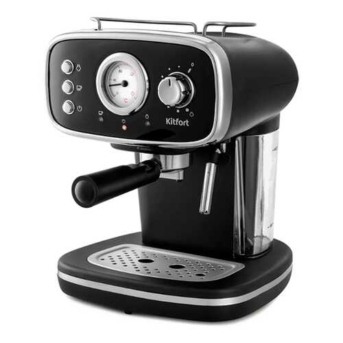 Кофеварка рожкового типа Kitfort КТ-736 Black в Корпорация Центр