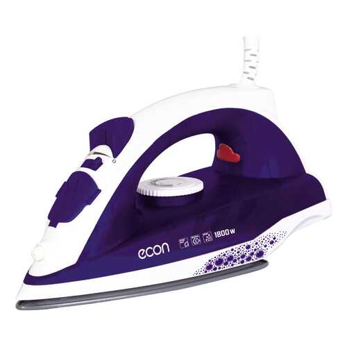 Утюг ECON ECO-BI1801 White/Purple в Корпорация Центр
