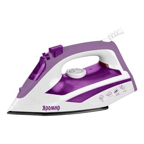 Утюг Яромир ЯР-031 White/Purple в Корпорация Центр