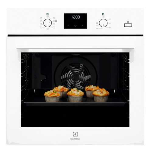 Встраиваемый электрический духовой шкаф Electrolux OED3H50TW White/Black в Корпорация Центр