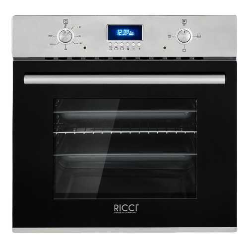 Встраиваемый электрический духовой шкаф RICCI REO-650IX Silver/Black в Корпорация Центр