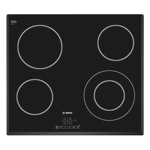 Встраиваемая варочная панель электрическая Bosch PKF651B17 Black в Корпорация Центр