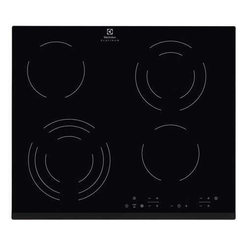 Встраиваемая варочная панель электрическая Electrolux CPE6433KF Black в Корпорация Центр