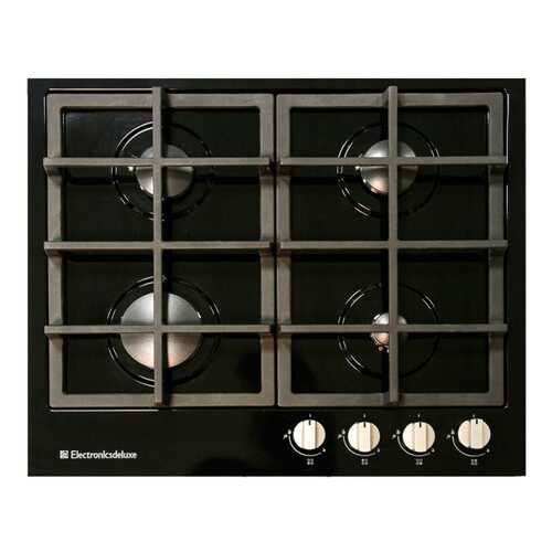 Встраиваемая варочная панель газовая Electronicsdeluxe TG4 750231F-040 Black в Корпорация Центр