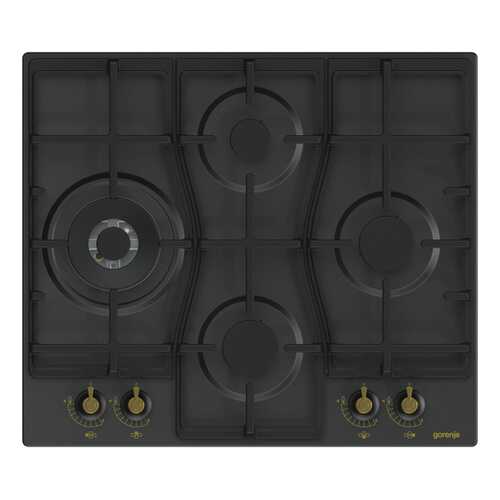 Встраиваемая варочная панель газовая Gorenje GW6D41CLB Black в Корпорация Центр