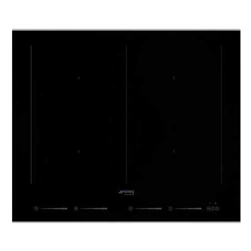 Встраиваемая варочная панель индукционная Smeg SIM662WLDX Black в Корпорация Центр