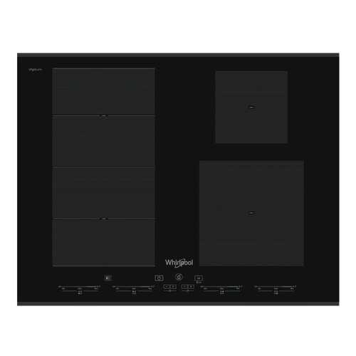 Встраиваемая варочная панель индукционная Whirlpool SMC 654 F/BT/IXL Black в Корпорация Центр