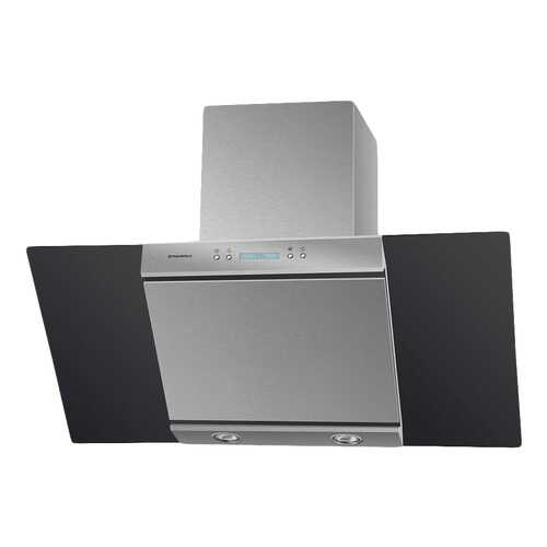 Вытяжка наклонная MAUNFELD Gloria 90 Silver/Black в Корпорация Центр